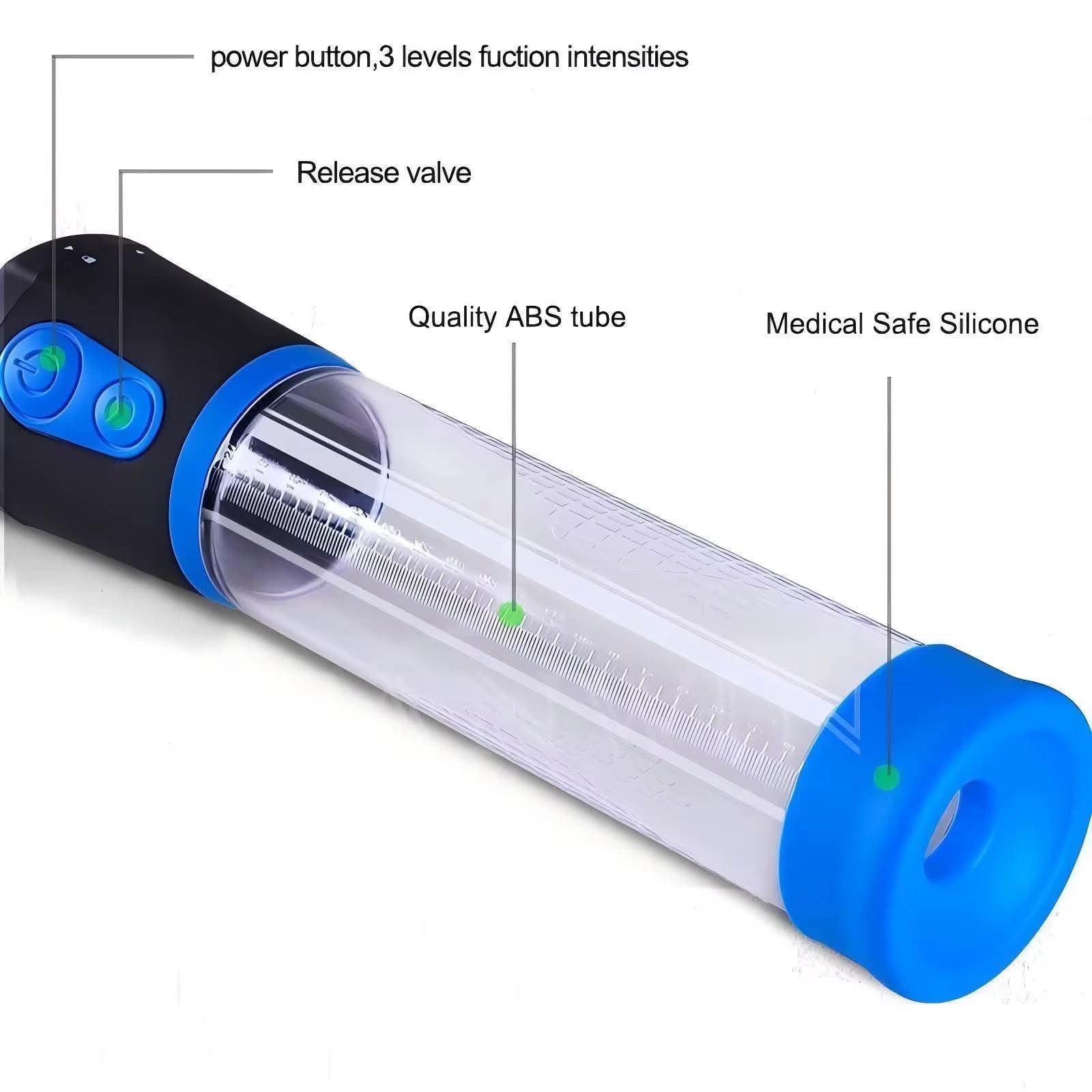 Vacuum penis pump