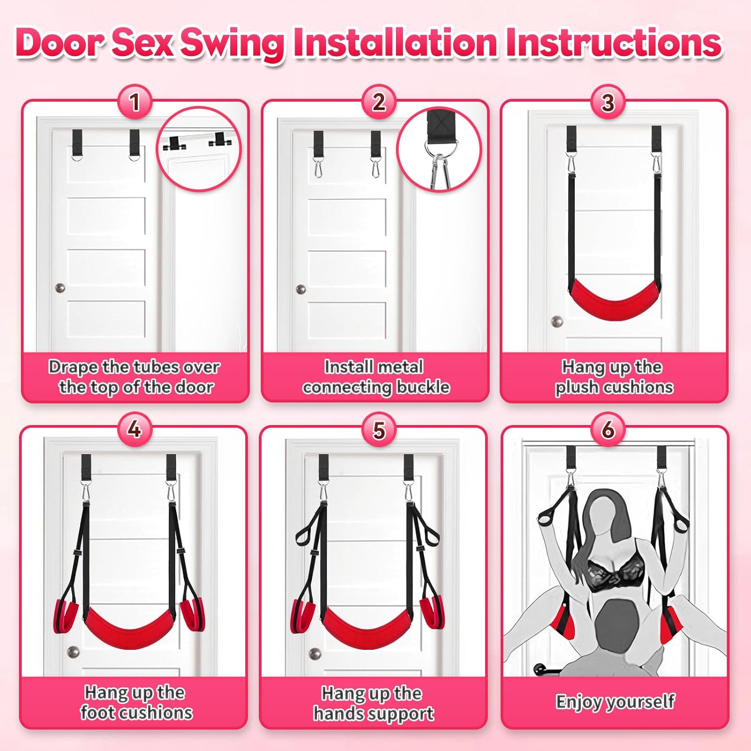 The Air Affair Door Jam Sex Swing 2 in 1