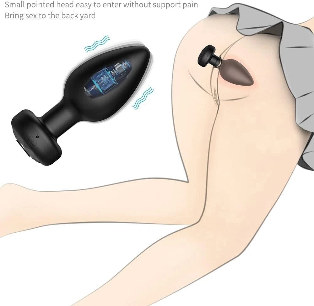Trusting vibrating anal plug