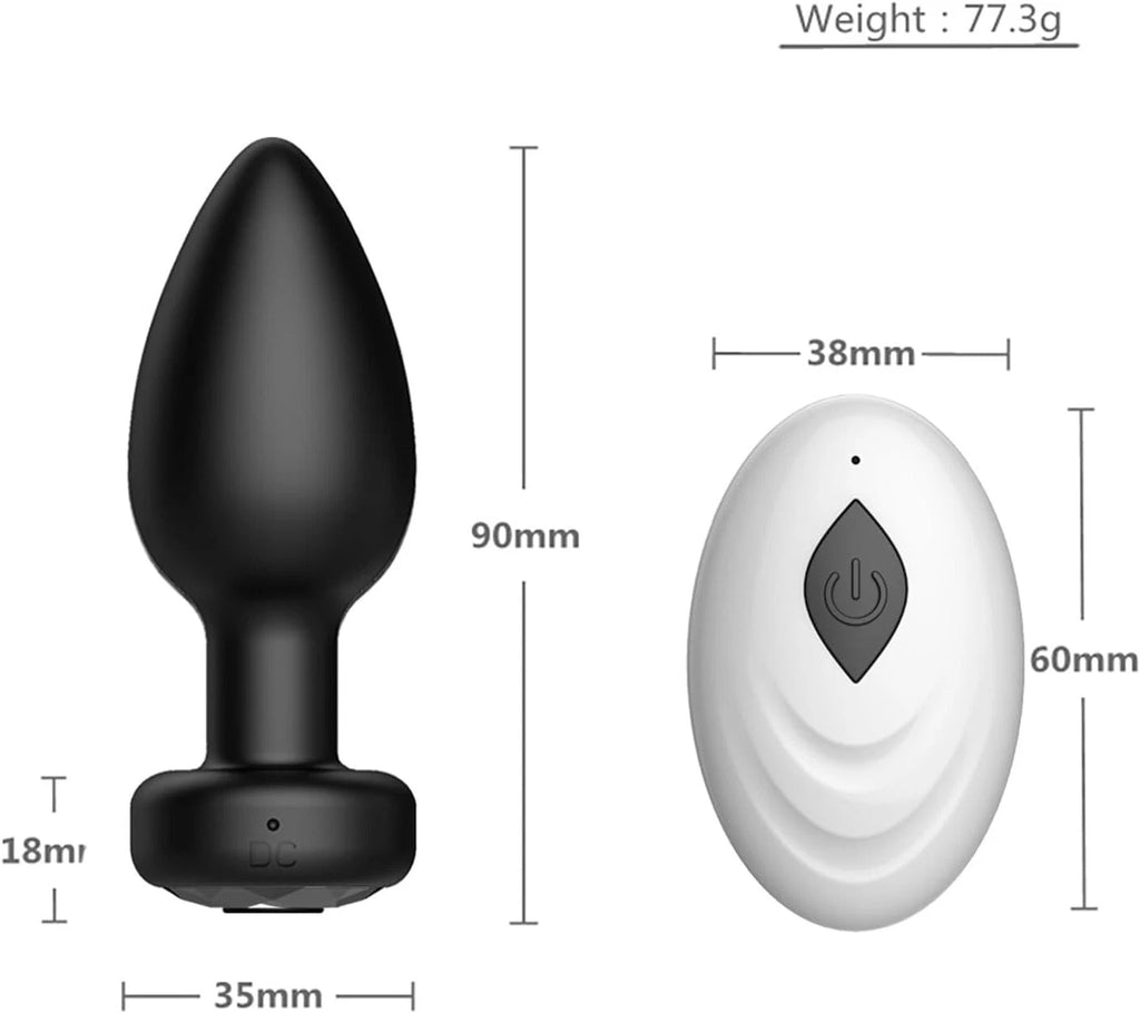 Trusting vibrating anal plug